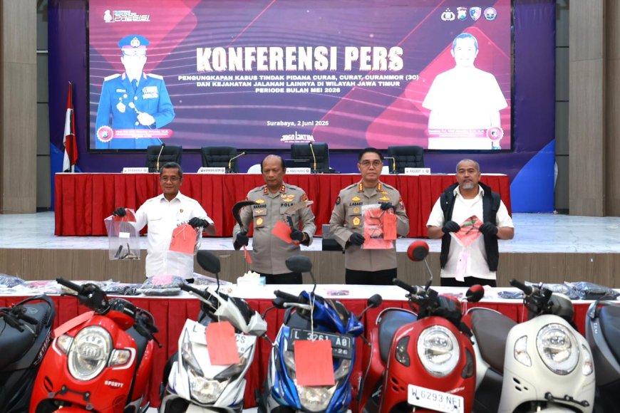 Pengungkapan Kasus Kriminalitas Jadi Prioritas Polda Jatim
